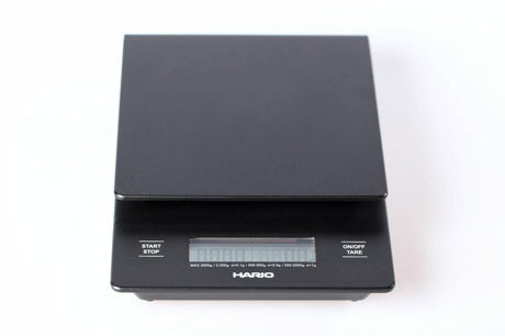 Gear: Hario Electronic Scale. Black. - Vertere Coffee Roasters